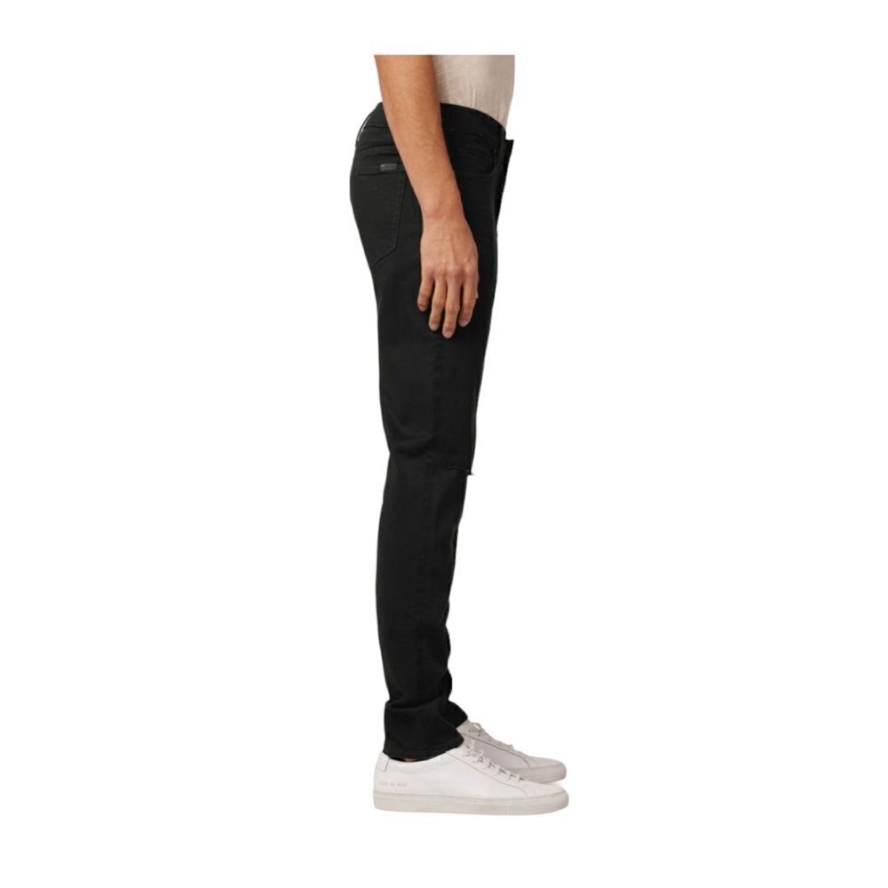 Joe's Jeans Mens Black Mid Rise The Dean Ripped Knees Taper Leg Jeans Sz 36 New - Picture 11 of 14
